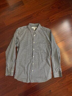 Comme des Garcons SHIRT black and white gingham shirt